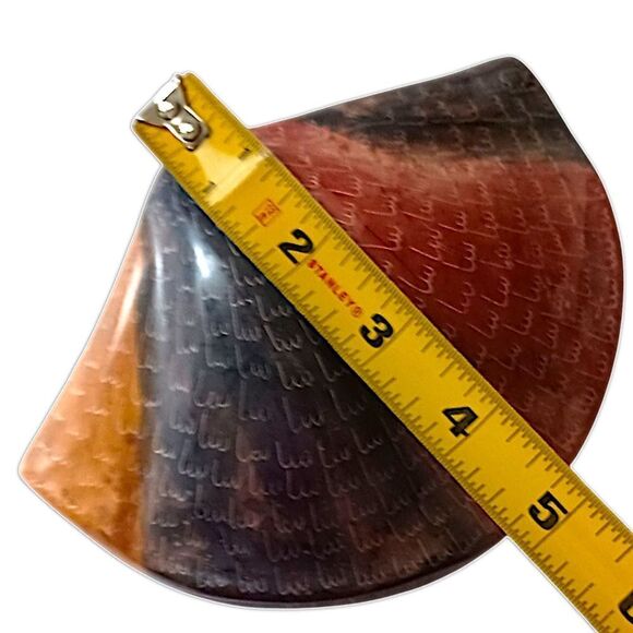 Soapstone Shell Trinket Box Dish Lidded Scallop Seashell Hand Carved Beachy Vtg - Picture 3 of 16